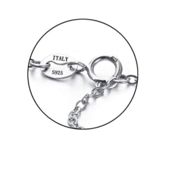 .925 Sterling Silver and Pearl Cubic Zirconia Tree of Life Pendant Necklace - Picture 5 of 6